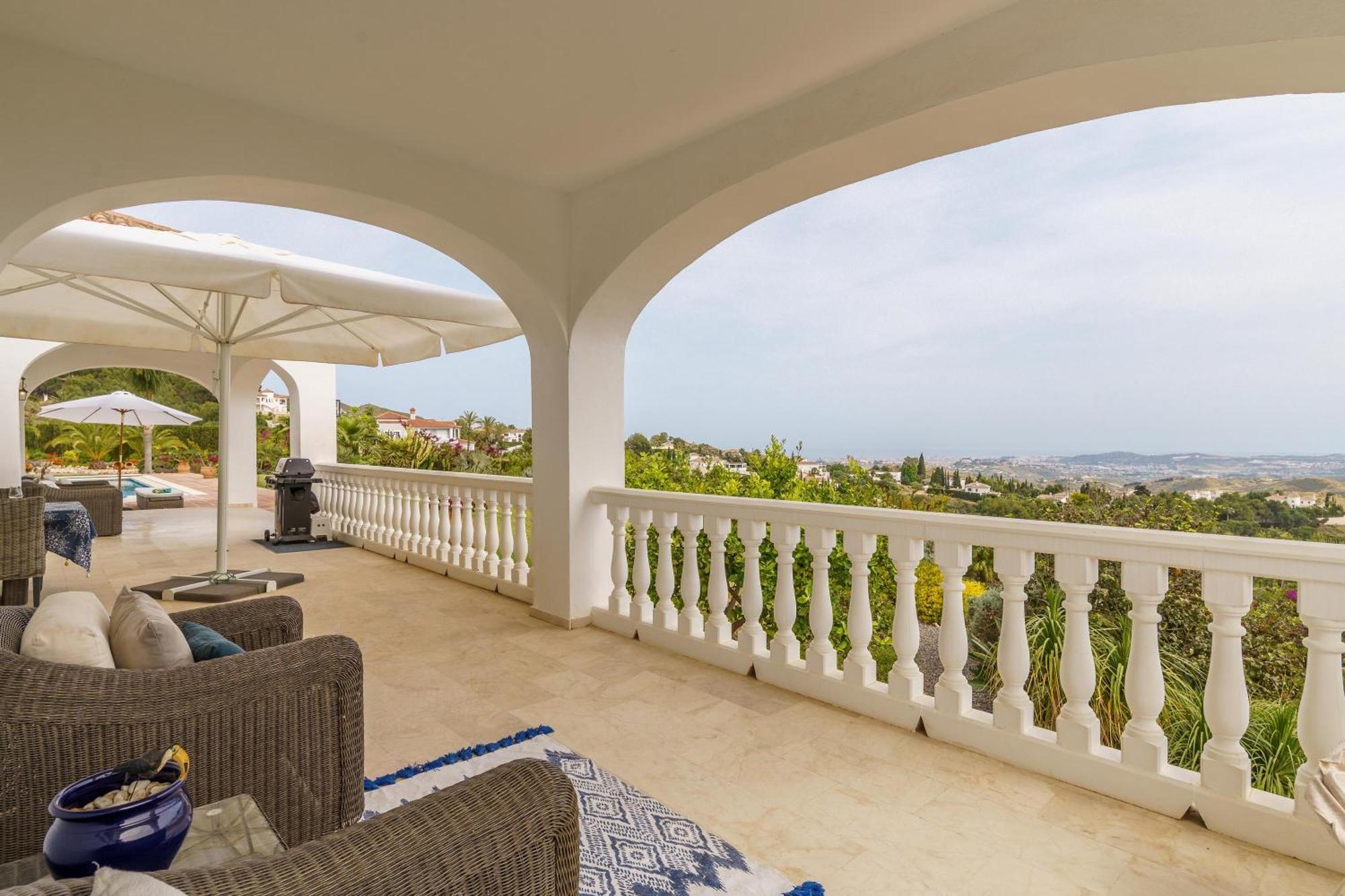 Villa Mirador De Valtocado Mijas Bagian luar foto